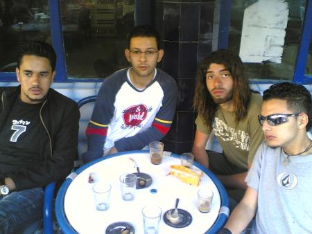 me and des amis